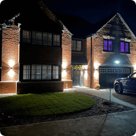 outside lights/sockets